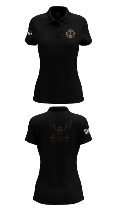 Chaplain Corp 11423583 Women's Short Sleeve Performance Polo  - 33