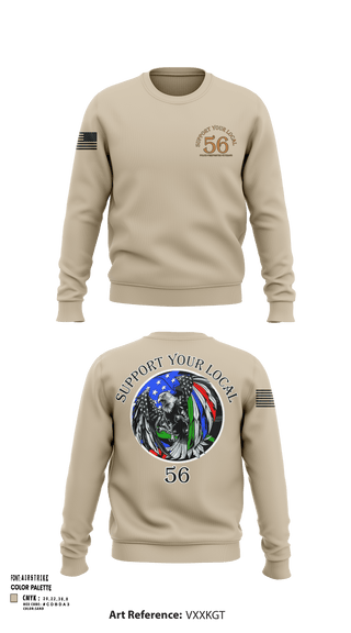 Crew Neck Sweatshirt, Eternal few le/ff mc, , Teamtime, Team time, sublimation, custom sports apparel, team uniforms, spirit wear, spiritwear, sports uniforms, custom shirts, team store, custom team store, fundraiser sports, apparel fundraiser