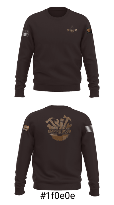Empire Boss Hardwood & Flooring, INC 94656341 Crew Neck Sweatshirt - 16