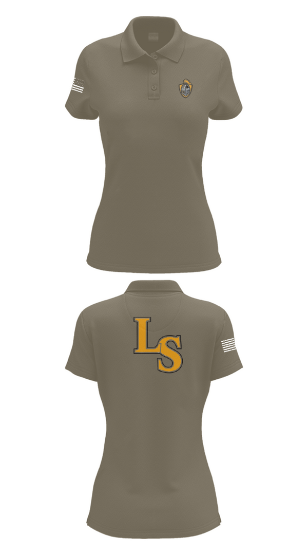 Womens Short Sleeve Performance Polo, Lutheran High School South Cross Country, Cross Country, Teamtime, Team time, sublimation, custom sports apparel, team uniforms, spirit wear, spiritwear, sports uniforms, custom shirts, team store, custom team store, fundraiser sports, apparel fundraiser