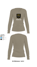 Recruiting 24284628 Women's Long Sleeve V-neck Shirt - 59