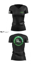 GREEN KNIGHTS MMC 40698411 Women's Short Sleeve V-neck Shirt - 1