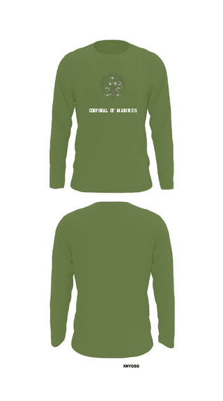 Long Sleeve Performance Shirt, Corporal of Marines, Marines, Teamtime, Team time, sublimation, custom sports apparel, team uniforms, spirit wear, spiritwear, sports uniforms, custom shirts, team store, custom team store, fundraiser sports, apparel fundraiser