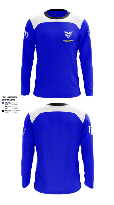 Dexter Demons 27690286 Long Sleeve Performance Shirt 1