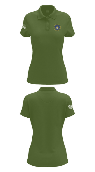 Womens Short Sleeve Performance Polo, Air Force Chaplain, Army, Teamtime, Team time, sublimation, custom sports apparel, team uniforms, spirit wear, spiritwear, sports uniforms, custom shirts, team store, custom team store, fundraiser sports, apparel fundraiser