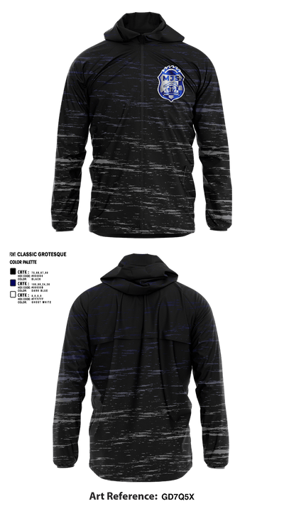 MJS property services inc. 89119815 Windbreaker - 1