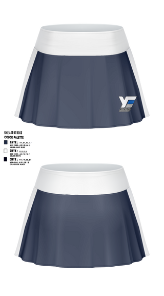 Skort, YAC Foundation (Young Athletes For Christ), Spirit Store, Teamtime, Team time, sublimation, custom sports apparel, team uniforms, spirit wear, spiritwear, sports uniforms, custom shirts, team store, custom team store, fundraiser sports, apparel fundraiser