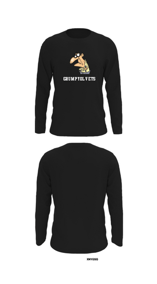 Long Sleeve Performance Shirt, GrumpyOLVets, Army, Teamtime, Team time, sublimation, custom sports apparel, team uniforms, spirit wear, spiritwear, sports uniforms, custom shirts, team store, custom team store, fundraiser sports, apparel fundraiser