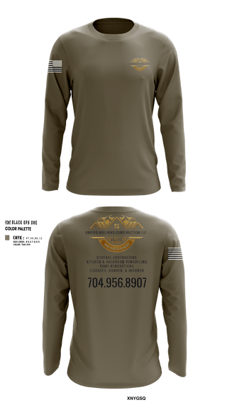 Long Sleeve Performance Shirt, Unified Builders Construction LLC, , Teamtime, Team time, sublimation, custom sports apparel, team uniforms, spirit wear, spiritwear, sports uniforms, custom shirts, team store, custom team store, fundraiser sports, apparel fundraiser
