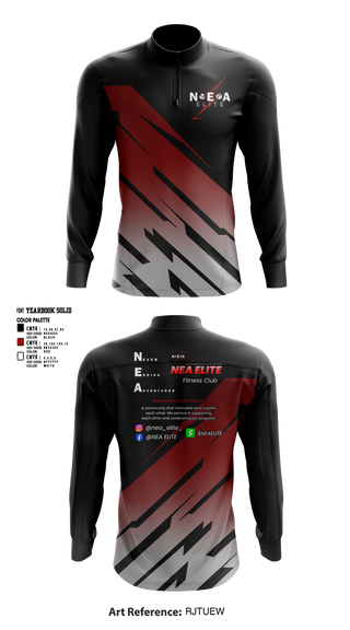Quarter Zip Jacket, , Track & Field, Teamtime, Team time, sublimation, custom sports apparel, team uniforms, spirit wear, spiritwear, sports uniforms, custom shirts, team store, custom team store, fundraiser sports, apparel fundraiser