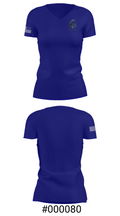 Camp Hill High School Track 7668587 Women's Short Sleeve V-neck Shirt - 21