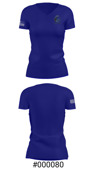 Women's Short Sleeve Vneck Shirt, Camp Hill High School Track, Track & Field, Teamtime, Team time, sublimation, custom sports apparel, team uniforms, spirit wear, spiritwear, sports uniforms, custom shirts, team store, custom team store, fundraiser sports, apparel fundraiser