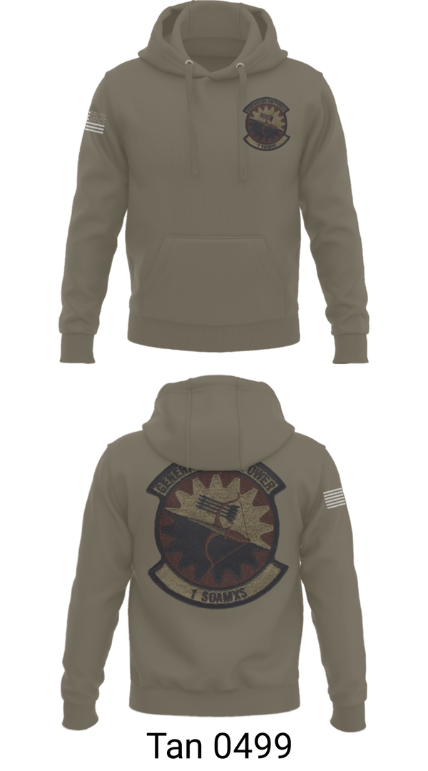 Hoodie, 1 SOAMXS, Air Force, Teamtime, Team time, sublimation, custom sports apparel, team uniforms, spirit wear, spiritwear, sports uniforms, custom shirts, team store, custom team store, fundraiser sports, apparel fundraiser