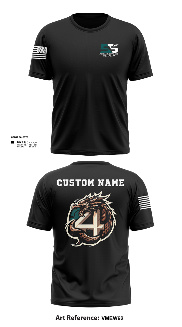 Short Sleeve Performance Shirt, 55th COMCAM 4th PLT, , Teamtime, Team time, sublimation, custom sports apparel, team uniforms, spirit wear, spiritwear, sports uniforms, custom shirts, team store, custom team store, fundraiser sports, apparel fundraiser