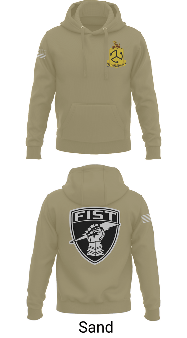 Hoodie, 1-200 Infantry, National Guard, Teamtime, Team time, sublimation, custom sports apparel, team uniforms, spirit wear, spiritwear, sports uniforms, custom shirts, team store, custom team store, fundraiser sports, apparel fundraiser