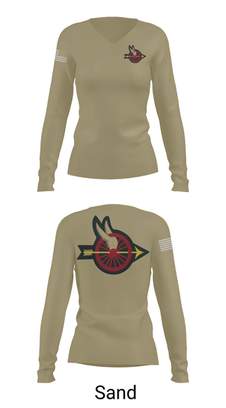Womens Long Sleeve Vneck Shirt, Jefferson Area Motor Squad, Police, Teamtime, Team time, sublimation, custom sports apparel, team uniforms, spirit wear, spiritwear, sports uniforms, custom shirts, team store, custom team store, fundraiser sports, apparel fundraiser