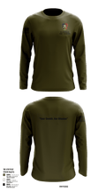 U.S. Army Health Clinic - Baumholder 42265508 Long Sleeve Performance Shirt - 130
