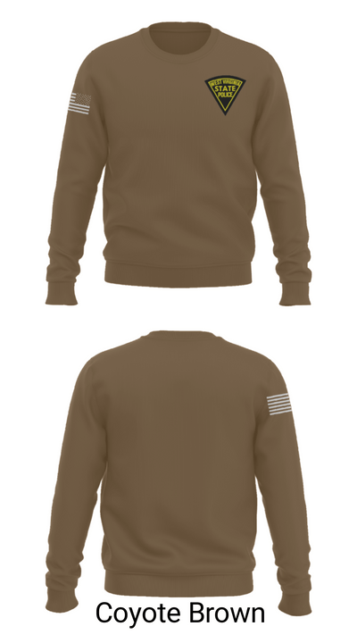 West Virginia State Police 52894228 Crew Neck Sweatshirt - 5