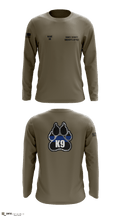 Vance County Sheriff's Office  K9 Unit 48237740 Long Sleeve Performance Shirt - 11