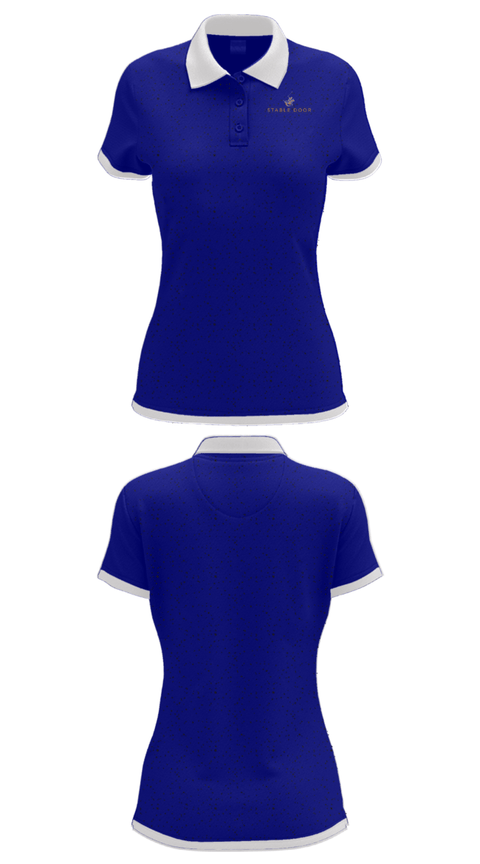 Women's Short Sleeve Performance Polo, Stable Door, , Teamtime, Team time, sublimation, custom sports apparel, team uniforms, spirit wear, spiritwear, sports uniforms, custom shirts, team store, custom team store, fundraiser sports, apparel fundraiser