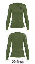 SRT 56874083 Women's Long Sleeve V-neck Shirt - 54