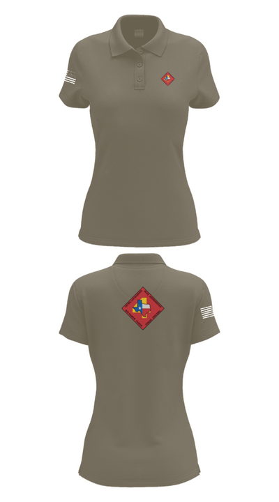 Bravo Bastards 65129777 Women's Short Sleeve Performance Polo  - 75