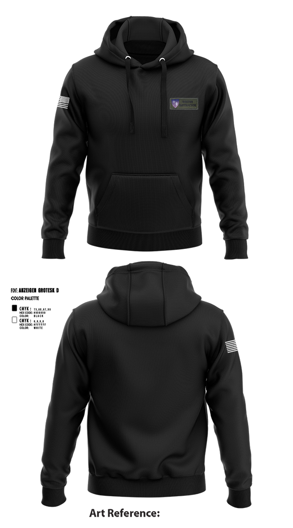 Hoodie, NATO Winter Instructor Course, , Teamtime, Team time, sublimation, custom sports apparel, team uniforms, spirit wear, spiritwear, sports uniforms, custom shirts, team store, custom team store, fundraiser sports, apparel fundraiser
