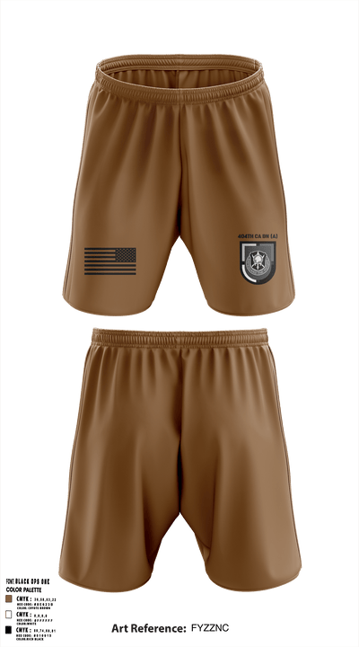 404 Civil Affairs Battalion (Airborne) 57315387 Athletic Shorts With Pockets - 1
