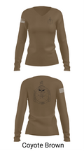 850th engineer 3918830 Women's Long Sleeve V-neck Shirt - 16