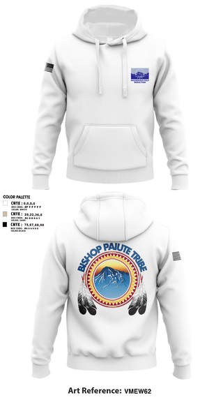 Hoodie, Bishop Paiute EMO/ Hazardous Fiels Reduction, Fire Department, Teamtime, Team time, sublimation, custom sports apparel, team uniforms, spirit wear, spiritwear, sports uniforms, custom shirts, team store, custom team store, fundraiser sports, apparel fundraiser