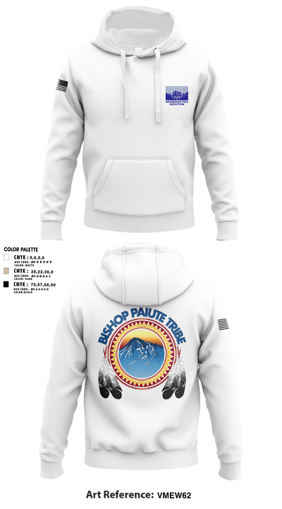 Bishop Paiute EMO/ Hazardous Fiels Reduction 49408789 Hoodie - 2