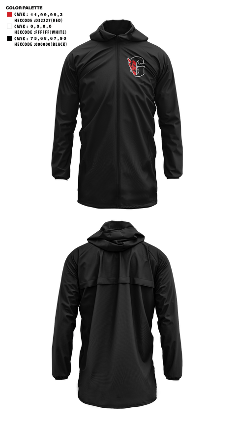 Windbreaker, Glenwood Springs High School Cheer, Cheer, Teamtime, Team time, sublimation, custom sports apparel, team uniforms, spirit wear, spiritwear, sports uniforms, custom shirts, team store, custom team store, fundraiser sports, apparel fundraiser