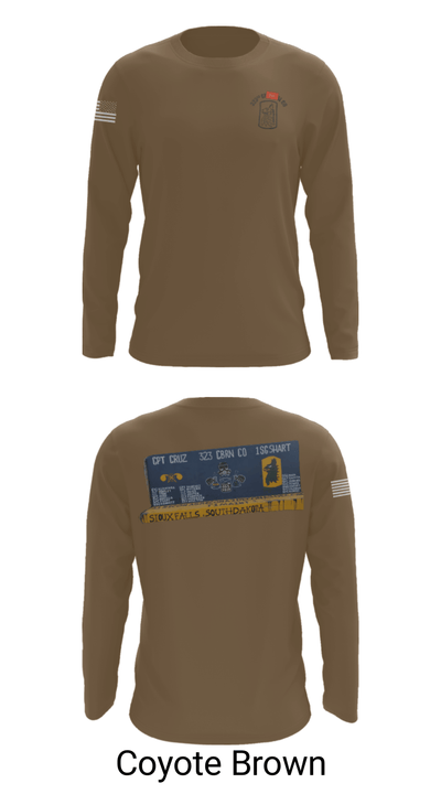 323 chem maint 12311738 Long Sleeve Performance Shirt - 6
