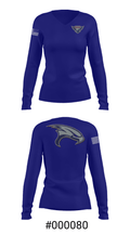 Freedom High School Softball 60303770 Women's Long Sleeve V-neck Shirt - 20