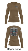 Baker 3-509th 3rd Plt 1st squad 60073036 Women's Long Sleeve V-neck Shirt - 17