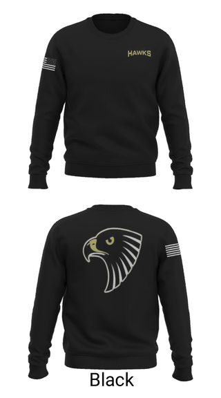 Crew Neck Sweatshirt, Hammond Academy Of Science & Tech Baseball, Baseball, Teamtime, Team time, sublimation, custom sports apparel, team uniforms, spirit wear, spiritwear, sports uniforms, custom shirts, team store, custom team store, fundraiser sports, apparel fundraiser