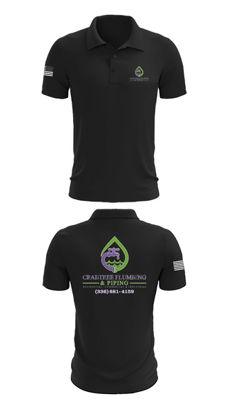 Short Sleeve Performance Polo, Crabtree Plumbing & Piping, , Teamtime, Team time, sublimation, custom sports apparel, team uniforms, spirit wear, spiritwear, sports uniforms, custom shirts, team store, custom team store, fundraiser sports, apparel fundraiser