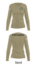 BSO Explorers 2103492 Women's Long Sleeve V-neck Shirt - 92