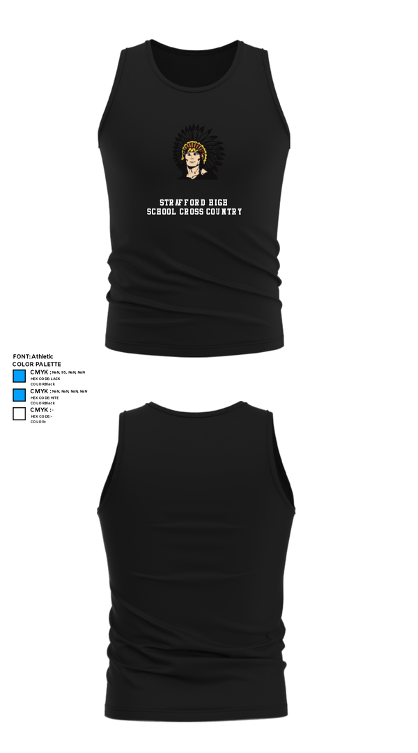 Tank Top, Strafford High School Cross Country, Cross Country, Teamtime, Team time, sublimation, custom sports apparel, team uniforms, spirit wear, spiritwear, sports uniforms, custom shirts, team store, custom team store, fundraiser sports, apparel fundraiser