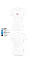 Mount Zion Junior High School Basketball 45826560 Women's Short Sleeve V-neck Shirt - 18