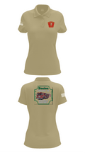 Boston Fire Department Engine 55 92329378 Women's Short Sleeve Performance Polo  - 95