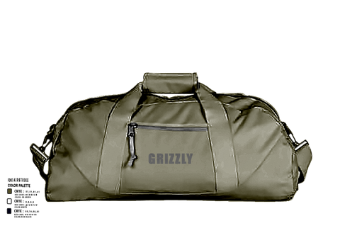 Duffle Bag, Grizzly, , Teamtime, Team time, sublimation, custom sports apparel, team uniforms, spirit wear, spiritwear, sports uniforms, custom shirts, team store, custom team store, fundraiser sports, apparel fundraiser