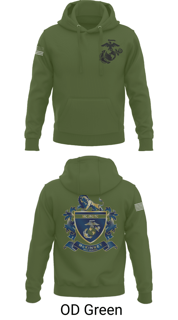 Hoodie, MHS MCJROTC, Marines, Teamtime, Team time, sublimation, custom sports apparel, team uniforms, spirit wear, spiritwear, sports uniforms, custom shirts, team store, custom team store, fundraiser sports, apparel fundraiser