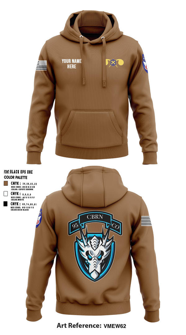Hoodie, 112th CRD, Army, Teamtime, Team time, sublimation, custom sports apparel, team uniforms, spirit wear, spiritwear, sports uniforms, custom shirts, team store, custom team store, fundraiser sports, apparel fundraiser
