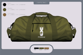 Duffle Bag, F Central, Police, Teamtime, Team time, sublimation, custom sports apparel, team uniforms, spirit wear, spiritwear, sports uniforms, custom shirts, team store, custom team store, fundraiser sports, apparel fundraiser