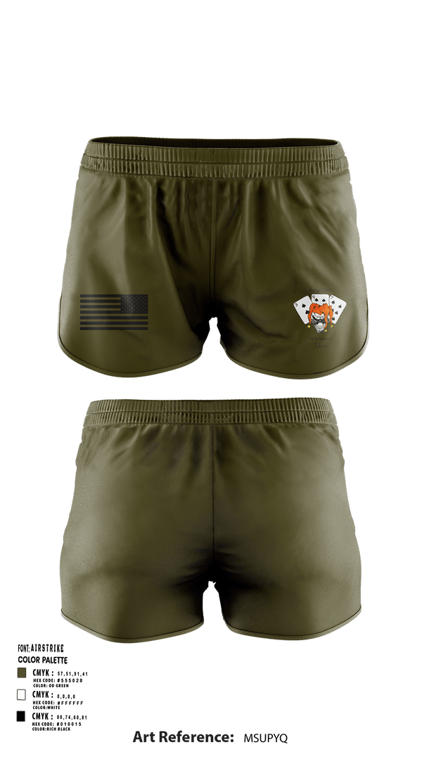 Ranger Panties, 397TH SC, Army, Teamtime, Team time, sublimation, custom sports apparel, team uniforms, spirit wear, spiritwear, sports uniforms, custom shirts, team store, custom team store, fundraiser sports, apparel fundraiser