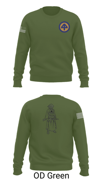 A Co 1/1-114th 36313026 Crew Neck Sweatshirt - 45