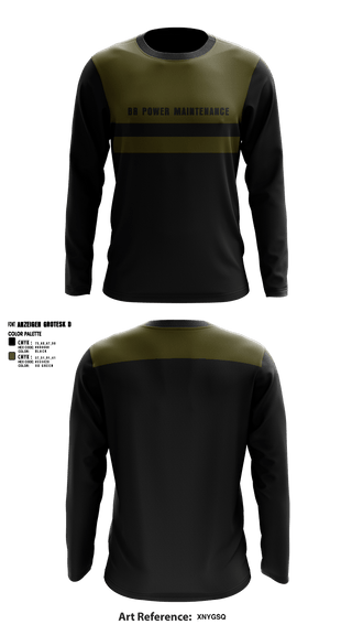 Long Sleeve Performance Shirt, br power maintenance, , Teamtime, Team time, sublimation, custom sports apparel, team uniforms, spirit wear, spiritwear, sports uniforms, custom shirts, team store, custom team store, fundraiser sports, apparel fundraiser