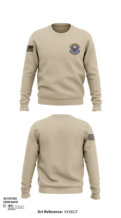 721st Mobility Support Squadron 57301201 Crew Neck Sweatshirt - 115