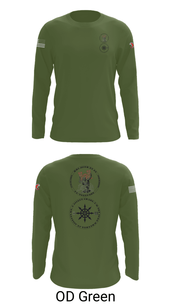 Long Sleeve Performance Shirt, 205th HHC, National Guard, Teamtime, Team time, sublimation, custom sports apparel, team uniforms, spirit wear, spiritwear, sports uniforms, custom shirts, team store, custom team store, fundraiser sports, apparel fundraiser